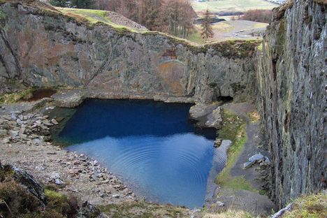 The Blue Lake.