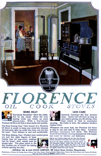 Woolf was so excited about her new oil stove, she wrote a letter to Vita Sackville-West about it.