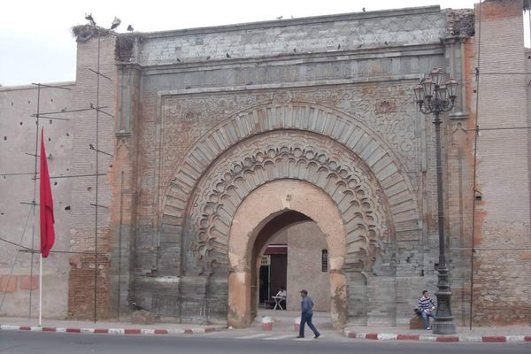 Bab Agnaou with its Quran inscription 