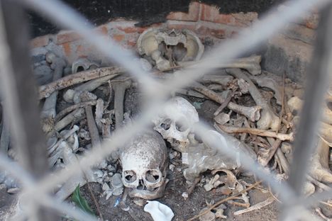 An ossuary.