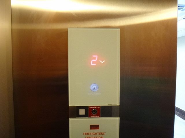 Schindler 3300 indicator 2 in DC
