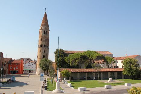 Bell Tower of Caorle Cathedral.
