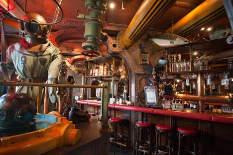 Nautilus is a submarine-themed restaurant in Neuberg, Germany.